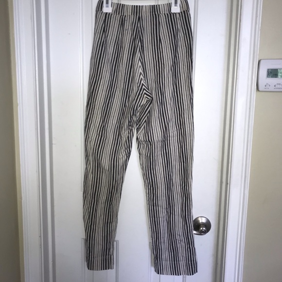 BRANDY MELVILLE PANTS (B&W striped Tilden) - Picture 3 of 5
